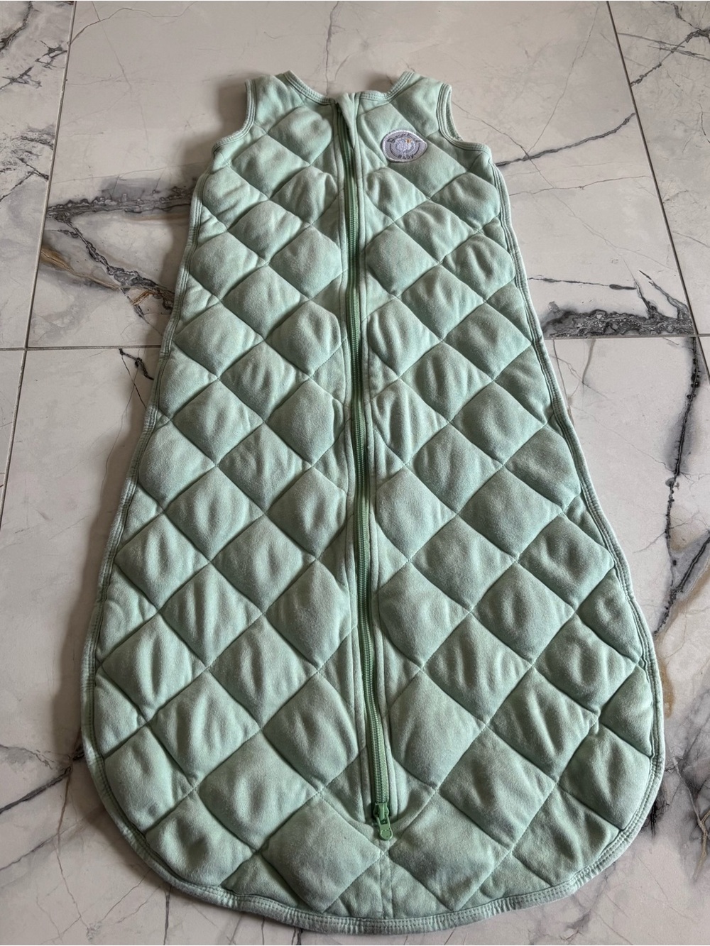 Baby Sleep Sack Quilted Wearable Blanket - Mint